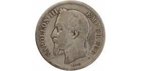 2 Francs Napoléon III Tête Laurée