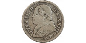 10 Soldi Pie IX Vatican Argent
