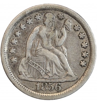1 Dime Liberte Assise - Etats-Unis Argent