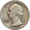 1/4 Dollar Washington - Etats-Unis Argent