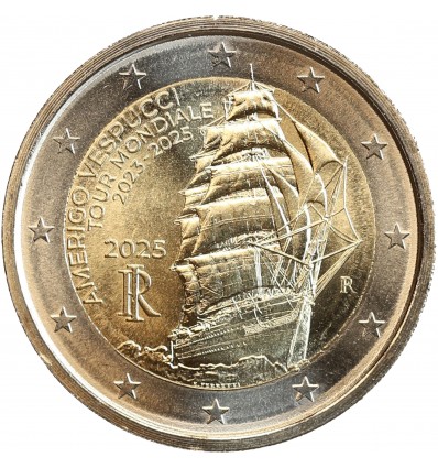 2 Euros Italie 2025 - Amerigo Vespucci
