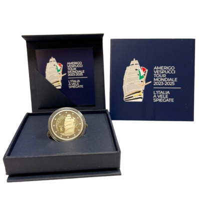 2 Euros Italie 2025 - Amerigo Vespucci B.E.