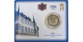 2 Euros Luxembourg 2025 B.U. - 25 Ans de Règne