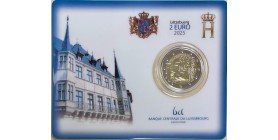 2 Euros Luxembourg 2025 B.U. - 75 Ans Déclaration Schuman