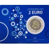 2 Euros Luxembourg 2025 B.U. Couleur - 75 Ans Déclaration Schuman