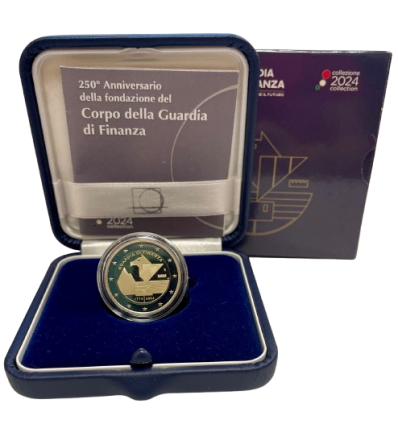 2 Euros Italie 2024 B.E. - Garde des Finances