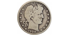 1/2 Dollar Barber - Etats-Unis Argent