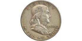 1/2 Dollar Franklin - Etats-Unis Argent