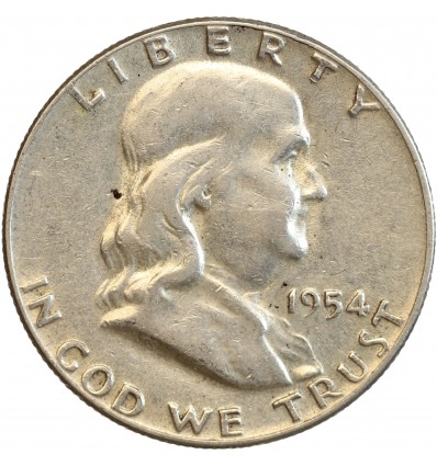 1/2 Dollar Franklin - Etats-Unis Argent