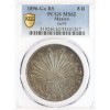 8 Réales Mexique Argent 1896 - PCGS MS62