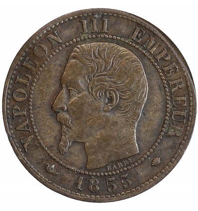 1 Centime Napoléon III Tête Nue