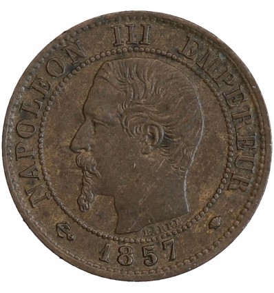 1 Centime Napoléon III Tête Nue