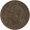 1 Centime Napoléon III Tête Nue