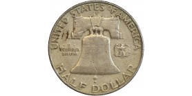 1/2 Dollar Franklin - Etats-Unis Argent