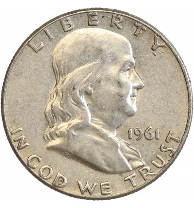 1/2 Dollar Franklin - Etats-Unis Argent 1961