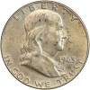 1/2 Dollar Franklin - Etats-Unis Argent 1963 D