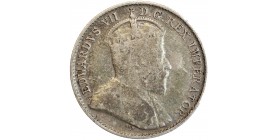5 Cents Edouard VII - Canada Argent