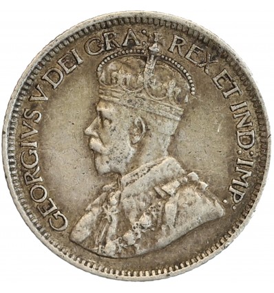 10 Cents Georges V - Canada Argent