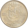 100 Francs Prince Charles - Légende Française - Belgique Argent
