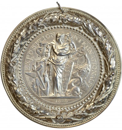 Médaille en Argent Exposition Internationale 1875