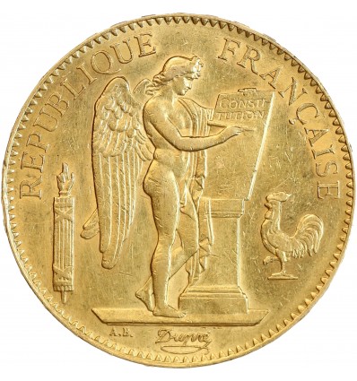 100 Francs Or Génie