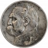 5 Zloty Joseph Pilsudski Pologne Argent
