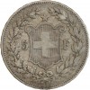 Revers 5/F de part et d'autre d'un écu surmonté d'une étoile, le tout dans une courone de chêne et d'olivier