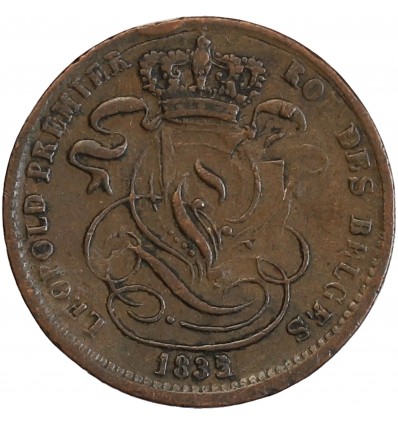1 Centime Léopold I Légende Française - Belgique