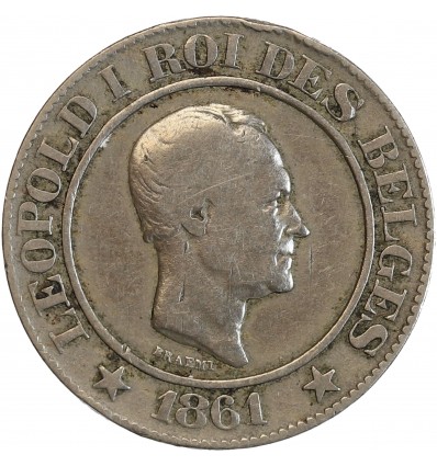 20 Centimes Léopold I - Belgique
