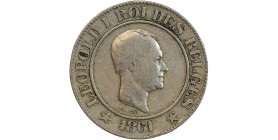 20 Centimes Léopold I - Belgique