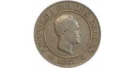 20 Centimes Léopold I - Belgique