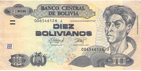 Avers : portrait de Cecilio Guzman de Rojas à droite