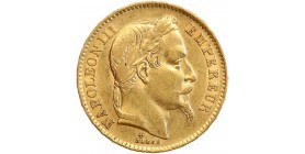 20 Francs Napoléon III Tête Laurée