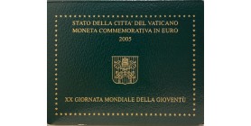 2 Euros Vatican 2005 - Journée Mondiale de la Jeunesse