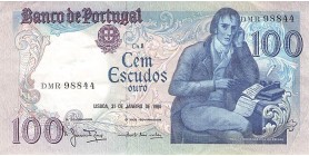Avers : portrait du poète Manuel Maria Barbosa du Bocage