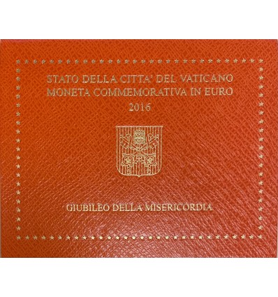 2 Euros Vatican 2016 - Jubilé de la Miséricorde