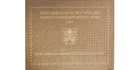 2 Euros Vatican 2011 - Journée Mondiale de la Jeunesse