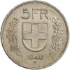Revers : 5FR // date / B - écu dans une couronne