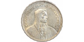 5 Francs Berger Suisse Argent - Confederation
