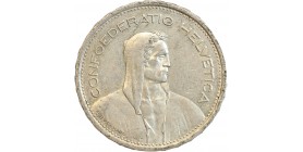 5 Francs Berger Suisse Argent - Confédération