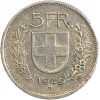 Revers : 5FR // date / B - écu dans une couronne