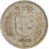 Revers : 5FR // date / B - écu dans une couronne