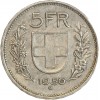 Revers : 5FR // date / B - écu dans une couronne