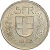 Revers : 5FR // date / B - écu dans une couronne
