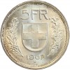 Revers : 5FR // date / B - écu dans une couronne