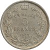 5 Francs Albert Ier - Légende Française - Belgique