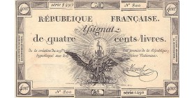 400 Livres France 1792 Ass.38