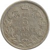 5 Francs Albert Ier - Légende Française - Belgique