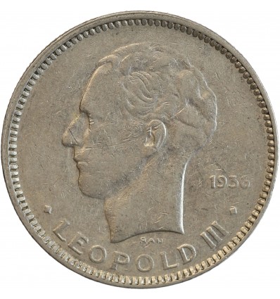 5 Francs Léopold III - Légende Flamande - Belgique