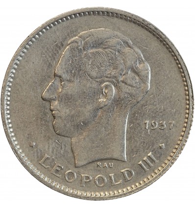 5 Francs Léopold III - Légende Française - Belgique